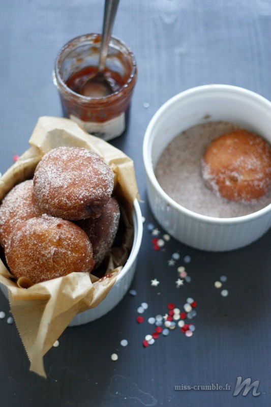 Beignets à la confiture Beignets-confiture