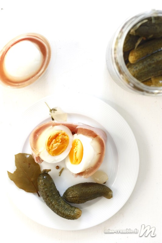 Aspic oeuf et jambon