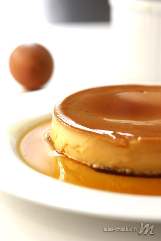 Crème renversée caramel
