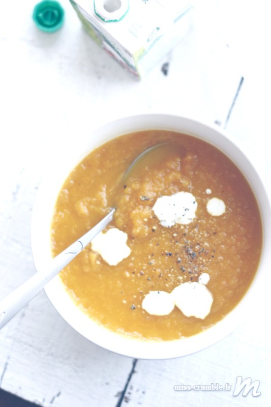 Potage-Carottes-crème-soja-Sojade