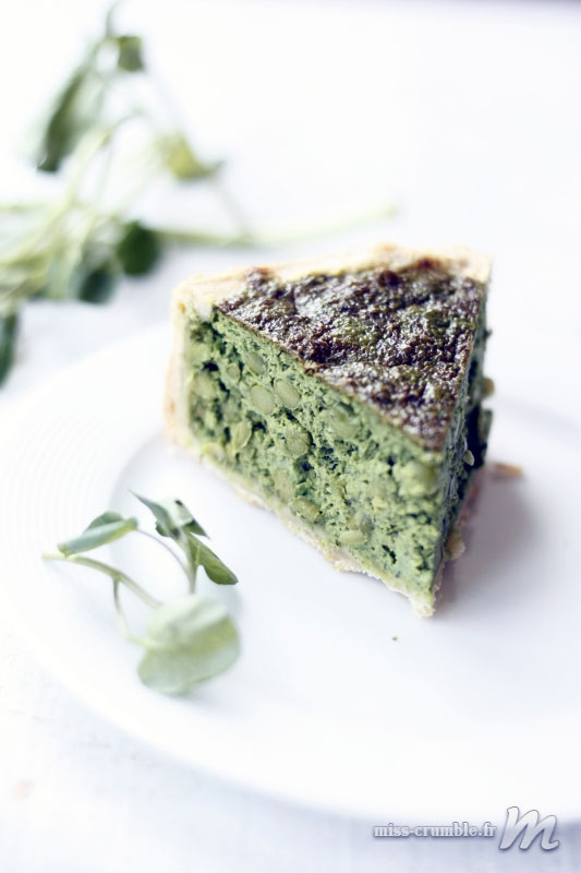 tarte-legumes-verts-petits-pois-herbes
