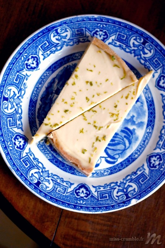 Tarte citron basilic Jacques Génin