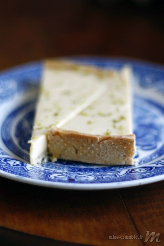 Tarte citron basilic Jacques Génin